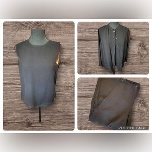 Due Per Due 100% Silk 3-Piece Outfit